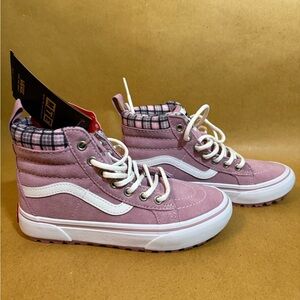 Vans Pink High-Top Sneakers
